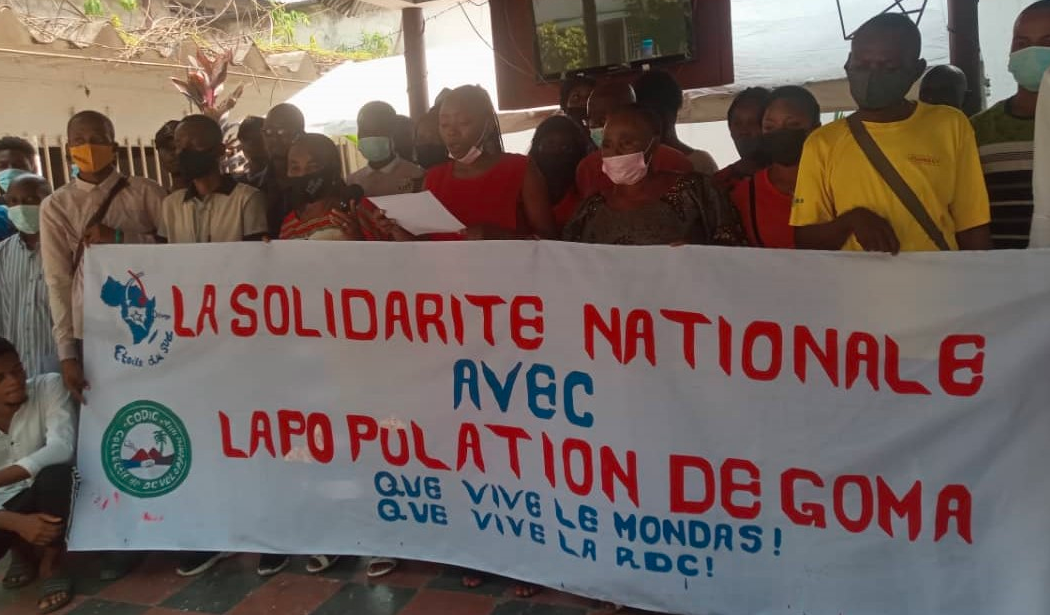 Appel à la solidarité nationale pour soutenir la population sinistrée de Goma